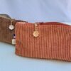 Petite trousse à accessoires pour le tricot crochet broderie, en velours et tissu motifs hérissons