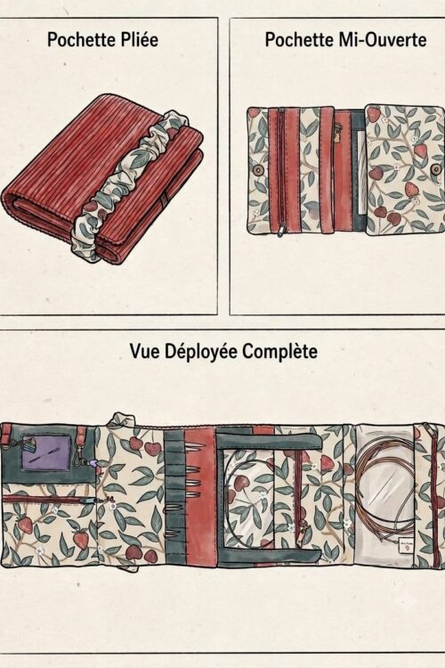 Descriptif Pochettes à Aiguilles circulaires