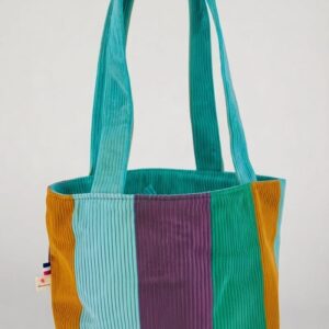 Sac à projets CABAS velours Pop