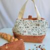 Sac-hérissons Sacs à projets et accessoires pour tricot crochet broderie motifs hérissons