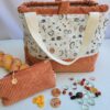 Sac-hérissons2 Sacs à projets et accessoires pour tricot crochet broderie motifs hérissons