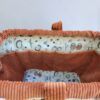 Sac-hérissons4 Sacs à projets et accessoires pour tricot crochet broderie motifs hérissons