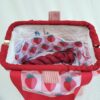 Sac_fraise4 sac à projet tricot crochet broderie fraises