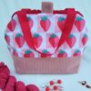 Sac_fraise8 sac à projet tricot crochet broderie fraises