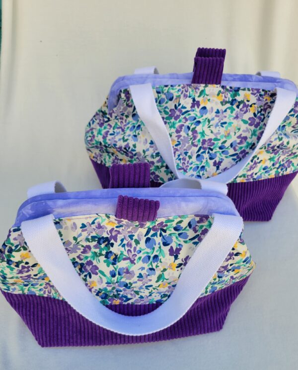 Sacs-violet5 (13) Sac à projets grand format fleurs violette