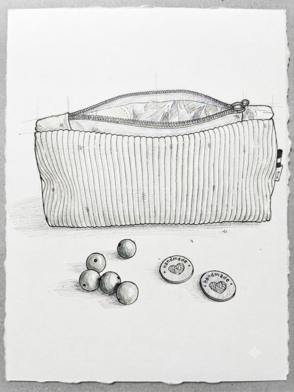 croquis trousse 2 croquis crayon d'une trousse