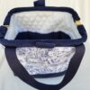 petit-sac-jouy Sacs à projets tricot crochet broderie toile de Jouy bleu/blanc