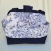 petit-sac-jouy7 Sacs à projets tricot crochet broderie toile de Jouy bleu/blanc