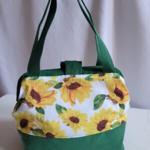 Sac à projets grand format tournesol