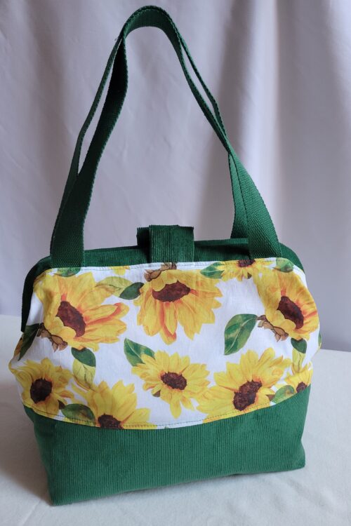 Sac à projets grand format tournesol