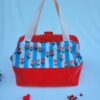 sac_tulipes1 sac à projet tricot crochet broderie fleurs tulipes
