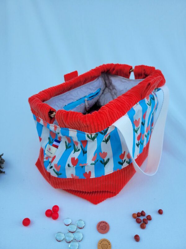sac_tulipes5 Sac à projets grand format tulipes